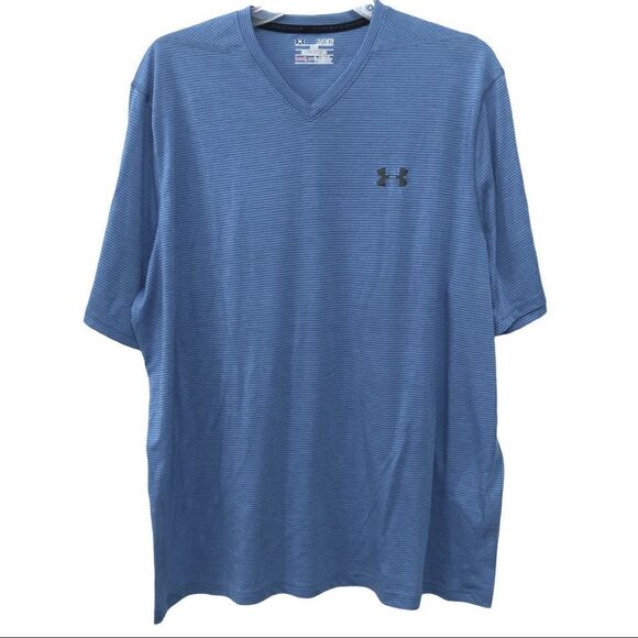 UNDER ARMOUR Shirt, Loose fit, Blue size XL - Picture 1 of 3